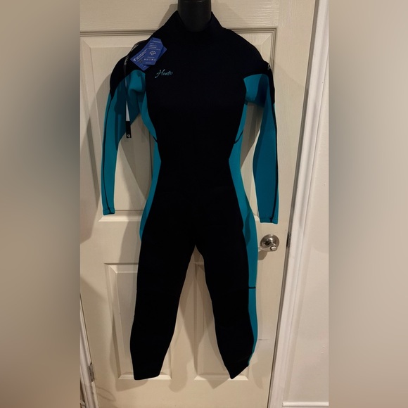 Hevto Women Wetsuit 3/2mm Neoprene Wet Suit Keep Warm in Cold Water - Picture 11 of 13